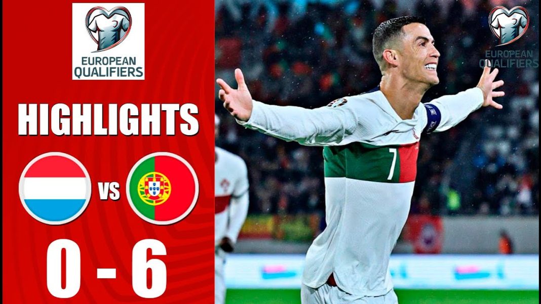 Watch Football Highlights Luxembourg 06 Portugal Ronaldo Best